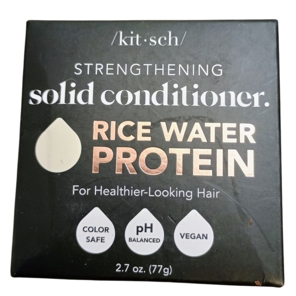 Kitsch Rice Water Protein Strengthening Solid Conditioner Bar